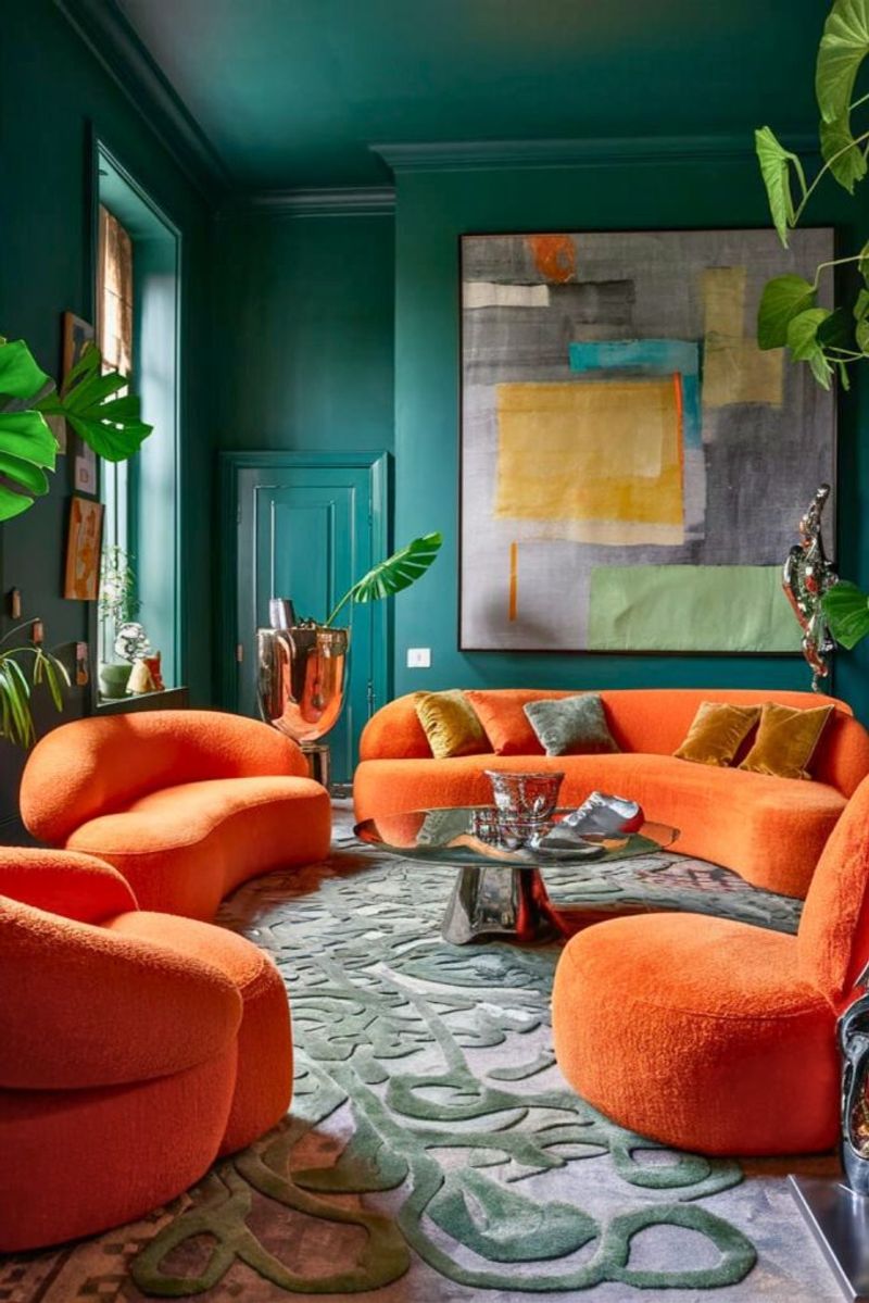 Rustic Charm Meets Bold Hues