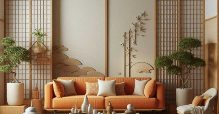 20 Green And Orange Living Rooms: The Fusion Of Warmth & Freshness