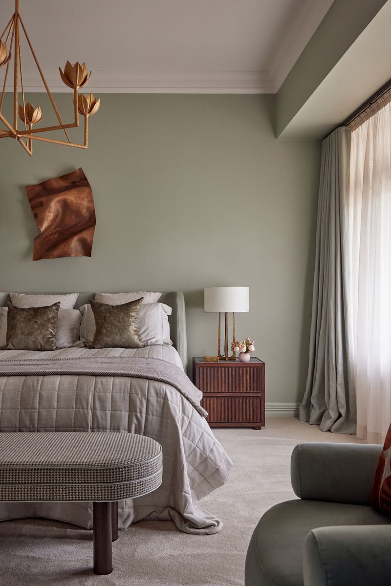 Sage Green Accent Wall Magic