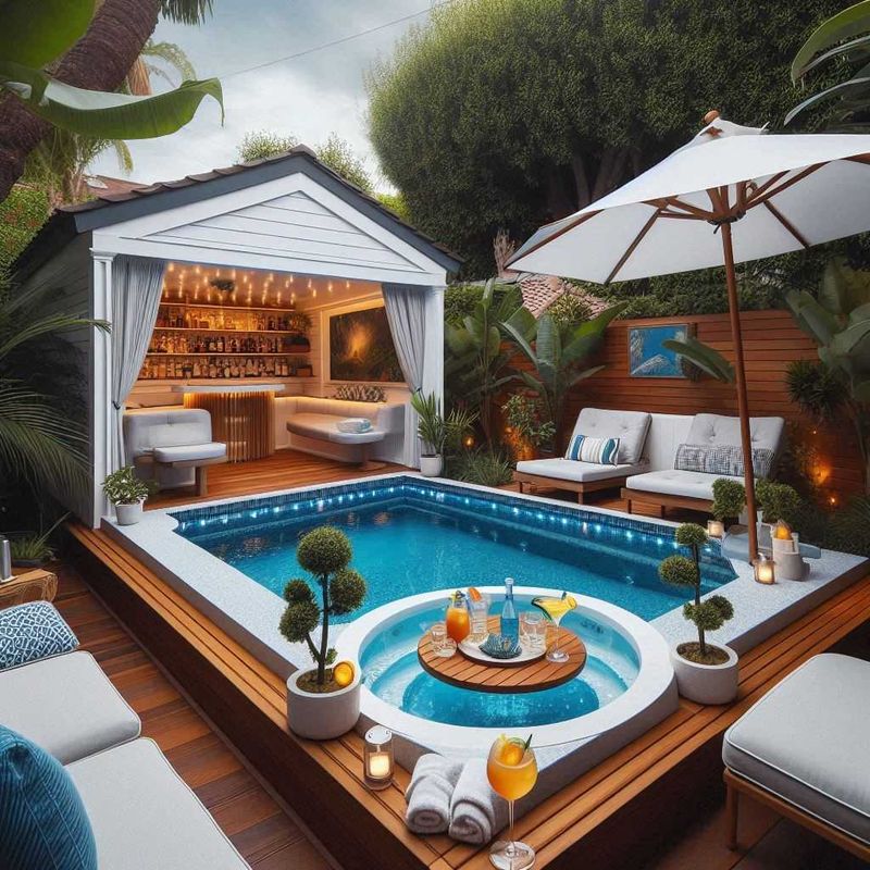 Cocktail Pool Paradise