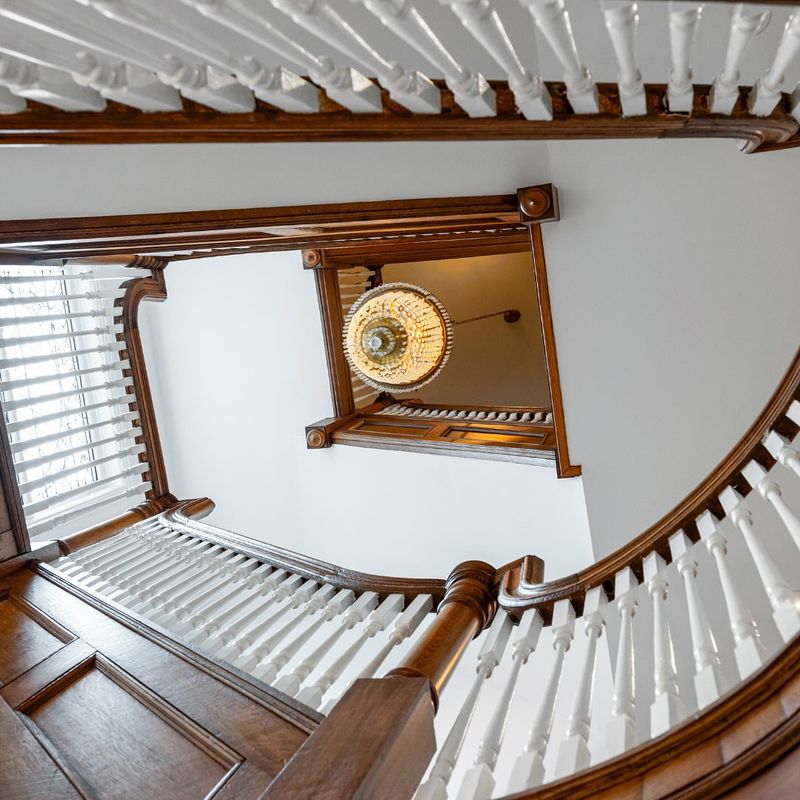 A Staircase That Spirals With Elegance