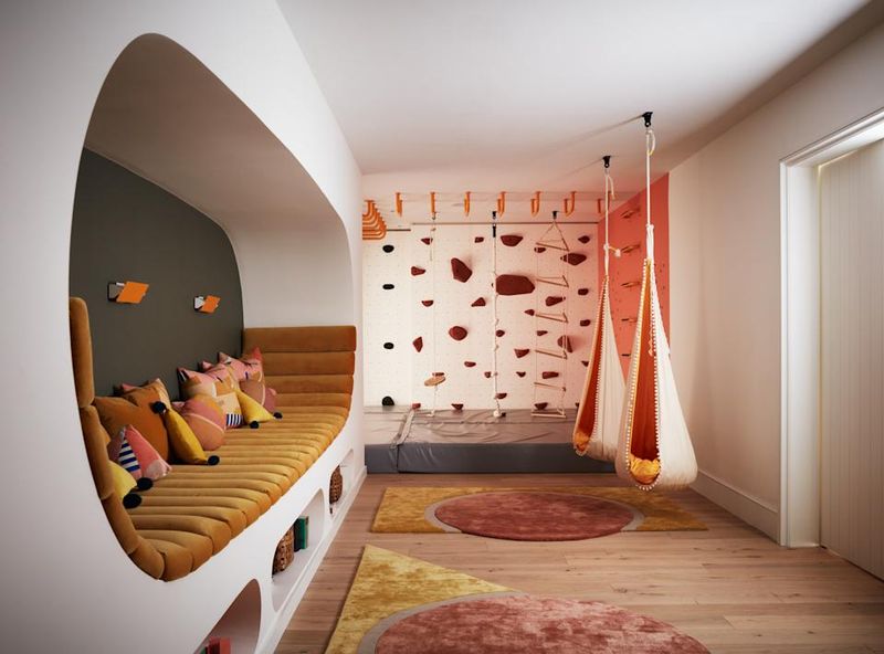 A Playroom Designed for Movement and Imagination