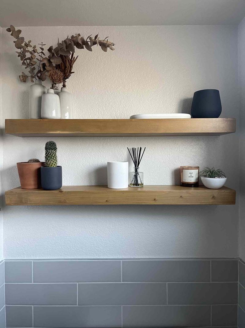 Install Floating Shelves