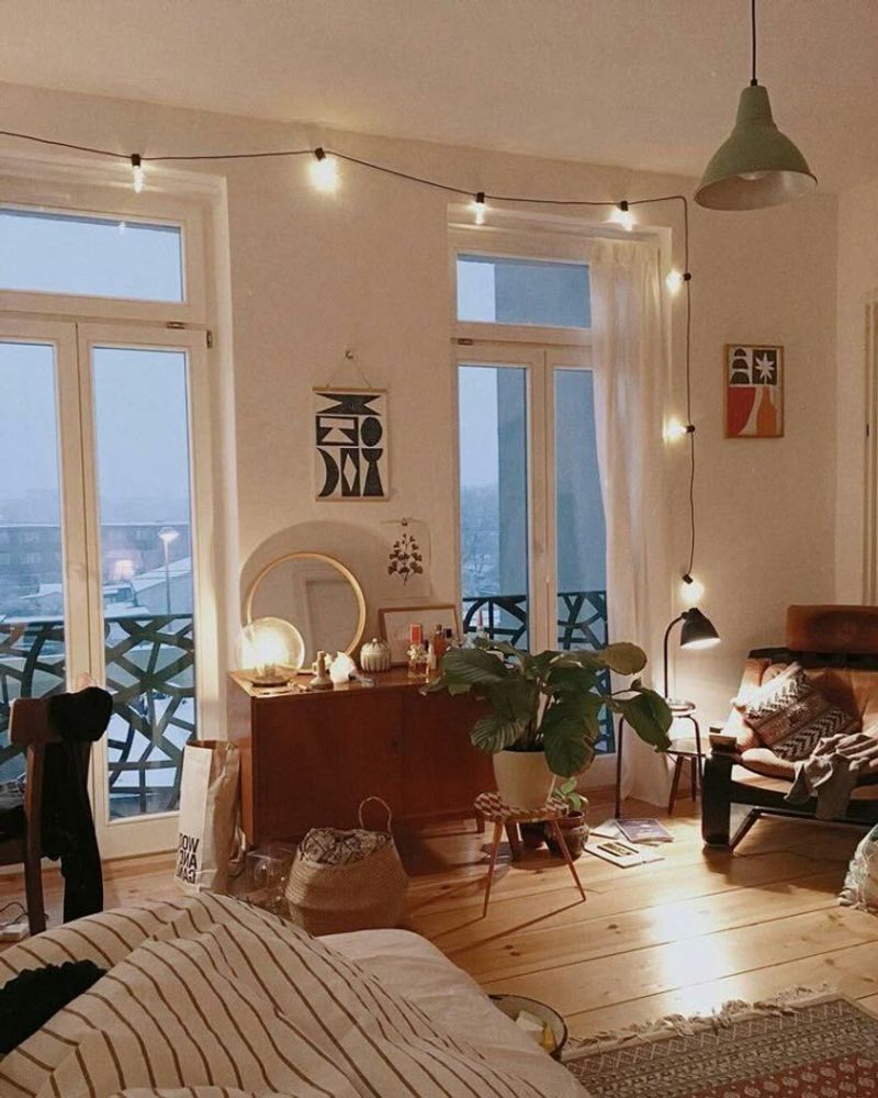 Use String Lights For Playful Ambiance