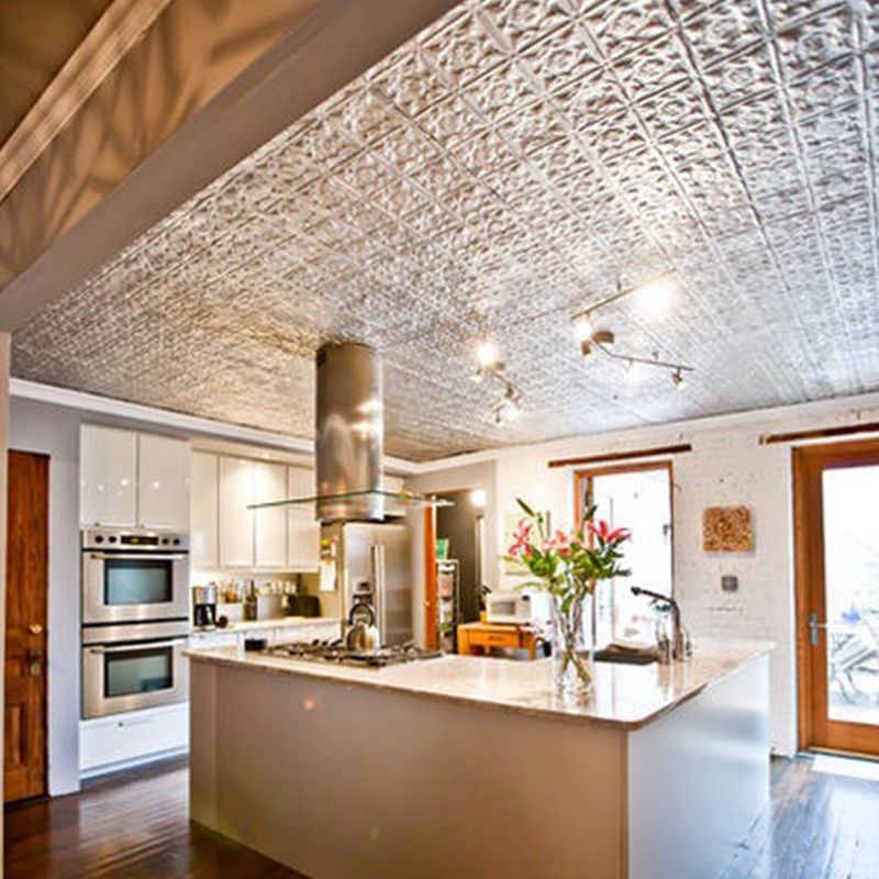 Install a Tin Ceiling