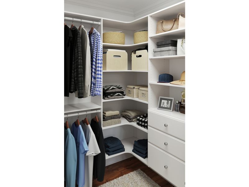 Install Corner Shelves