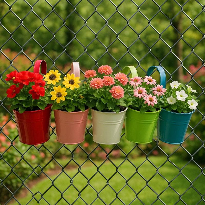 Mount Planter Boxes At Different Heights