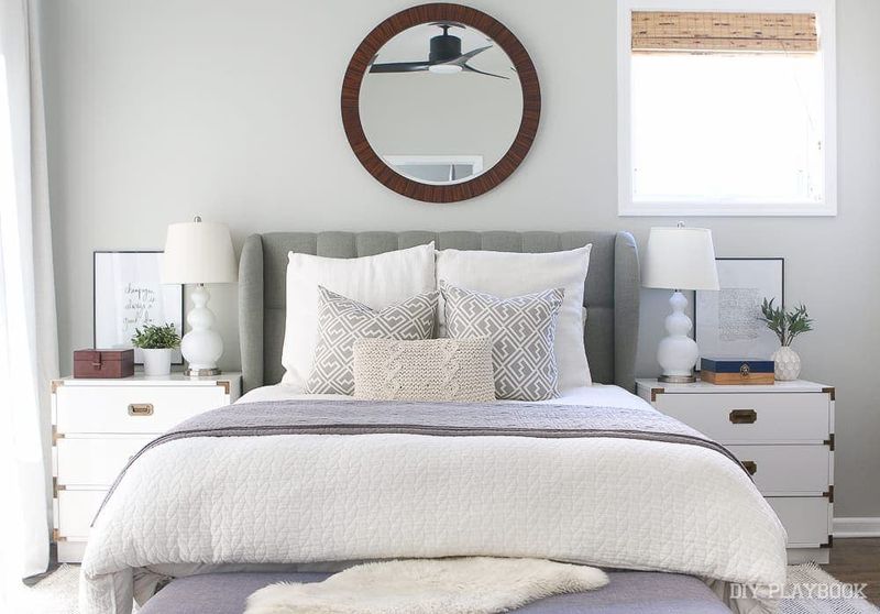 Use Symmetrical Nightstands