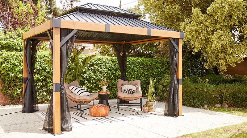 Paint the Gazebo in Calming Neutrals