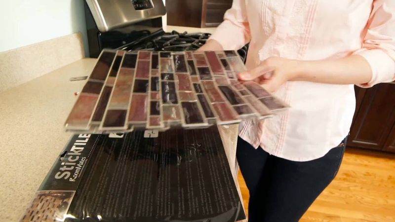 Use Peel-and-Stick Tiles