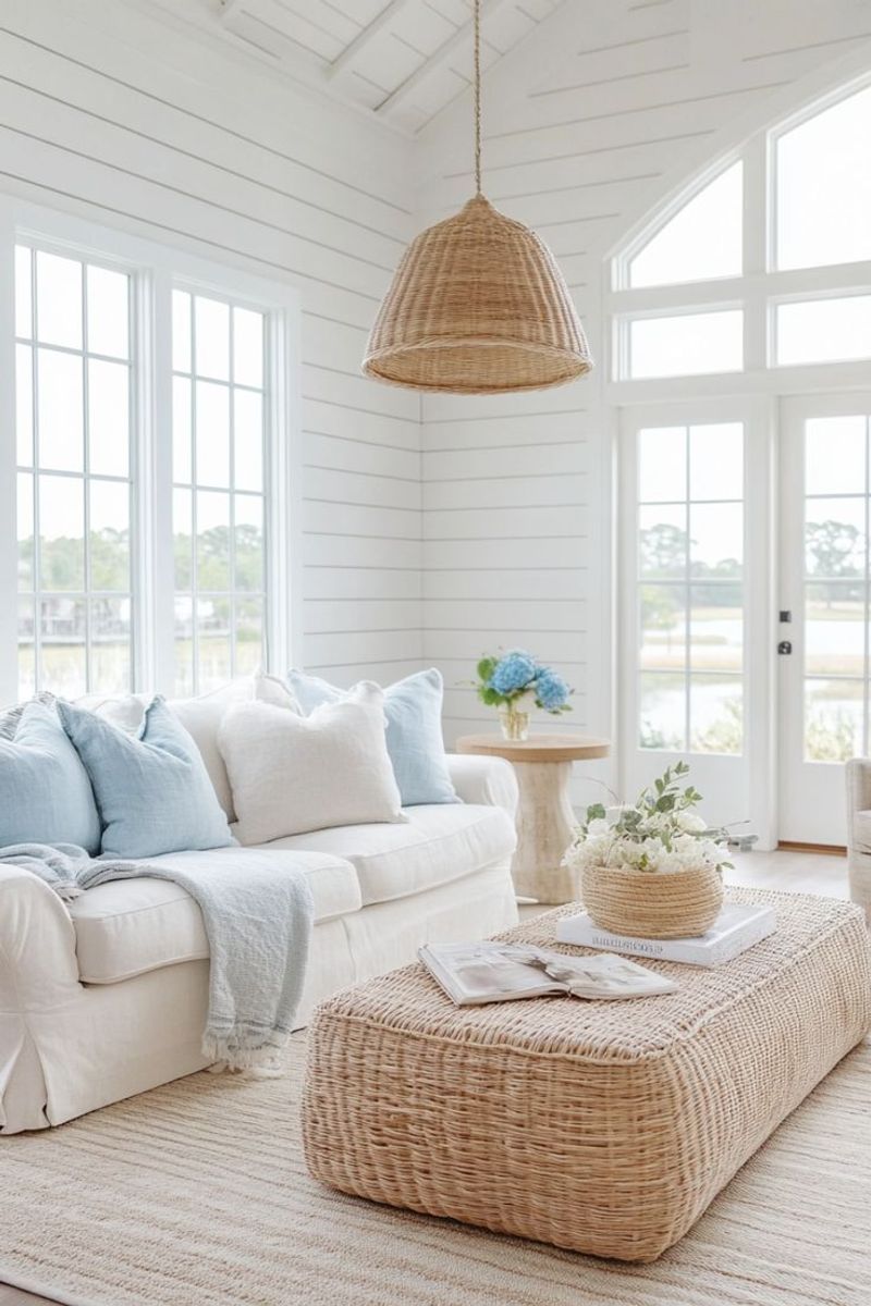 Shiplap Walls Echo Nautical Architecture
