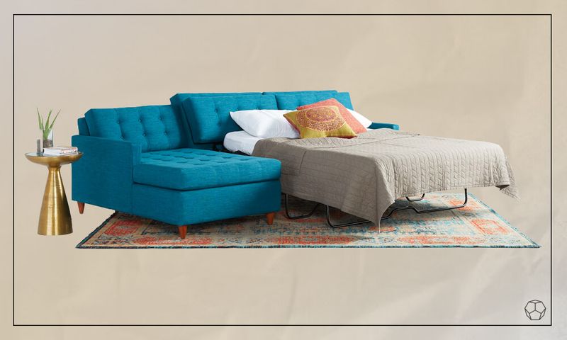 Rove Concepts Milo Velvet Sleeper Sofa