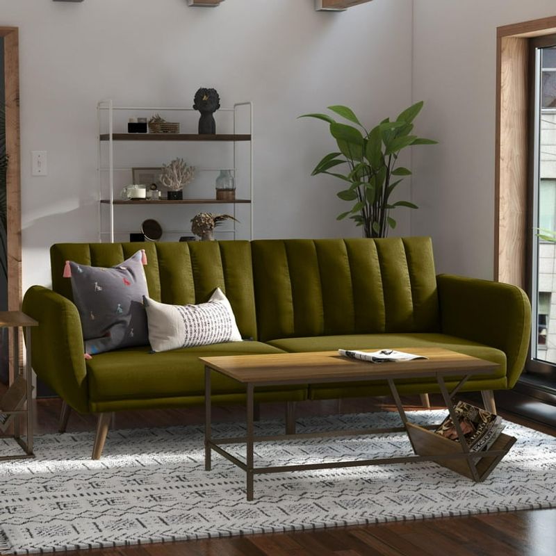 Novogratz Brittany Upholstered Futon