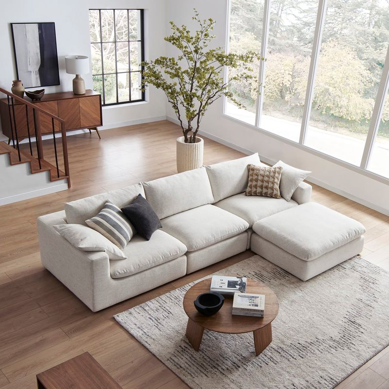Wayfair Rae Performance Linen Sofa