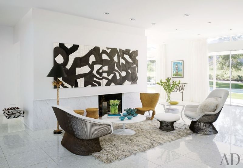 Consider the room's lighting when placing art
