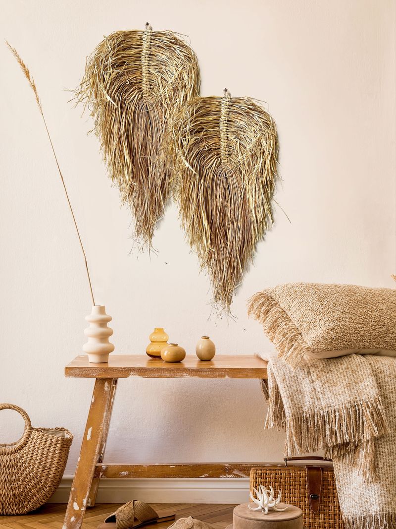Raffia And Jute Textures