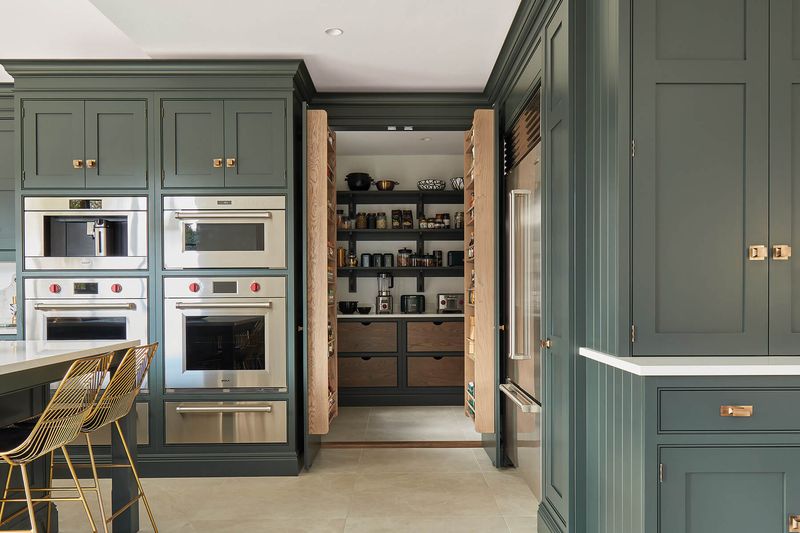 Hidden Walk-In Pantries