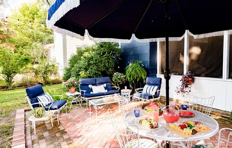 Vintage Outdoor Umbrellas With Character