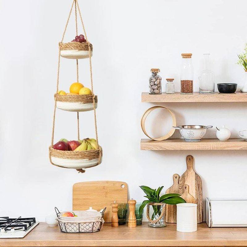 Hanging Fruit Baskets Free Up Counter Real Estate