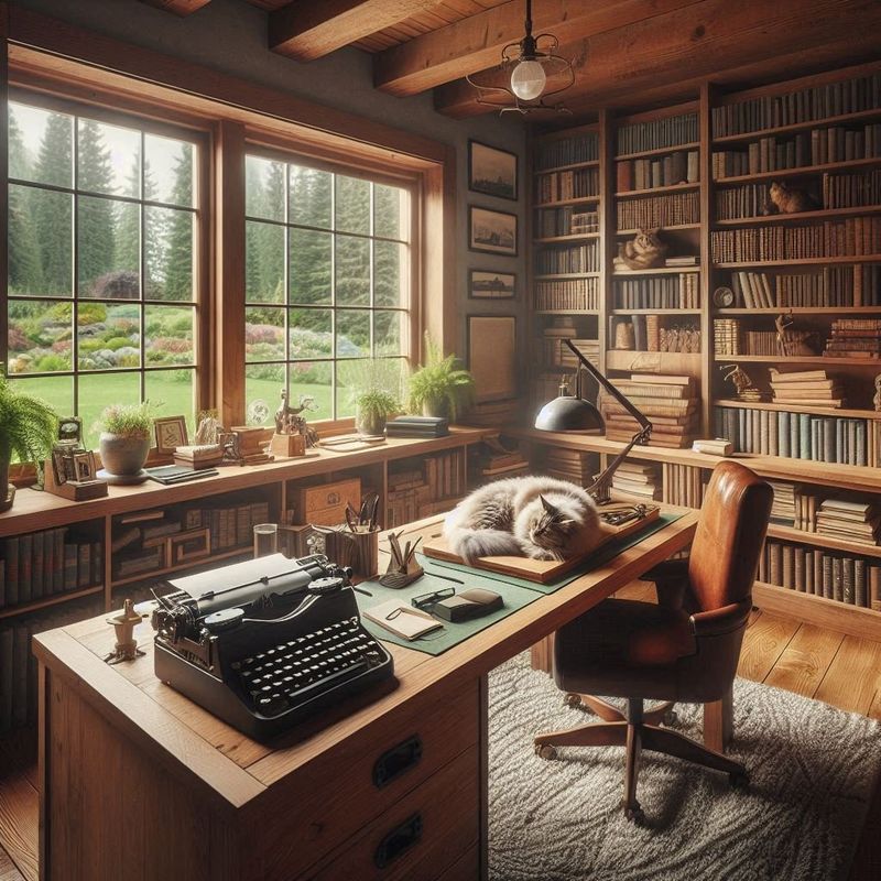 Home Office With Productivity-Boosting Sunlight