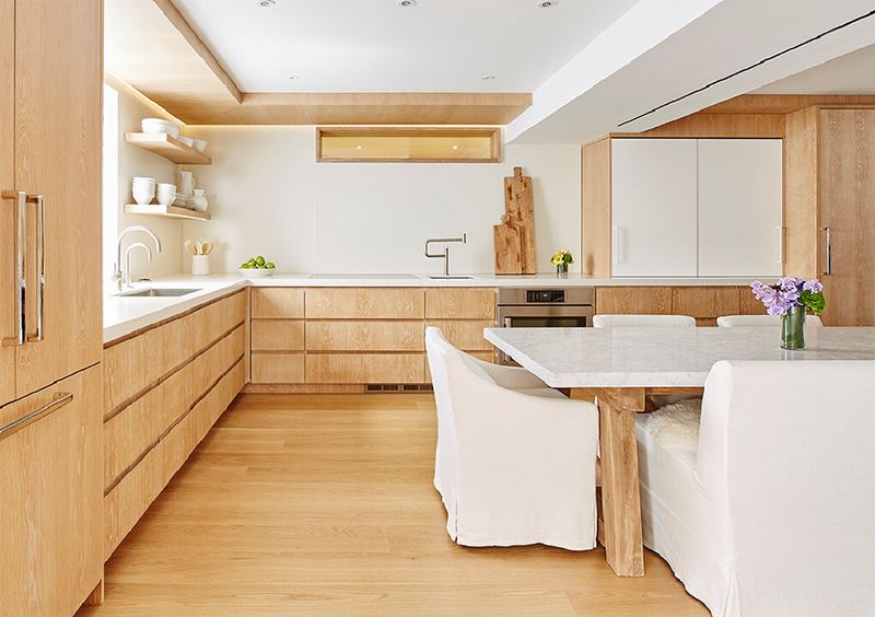 Custom-Built Kitchen Cabinets Made From Premium Wood Species
