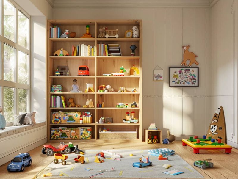 Children's Rooms Without Age-Appropriate Organization Systems