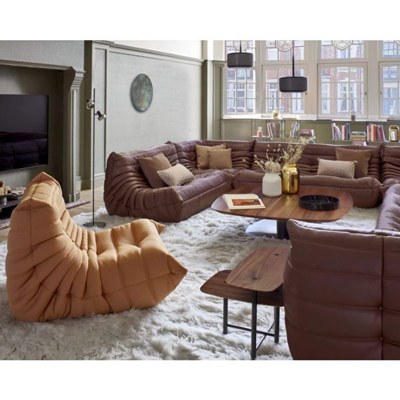 Ligne Roset Togo Leather Armchair