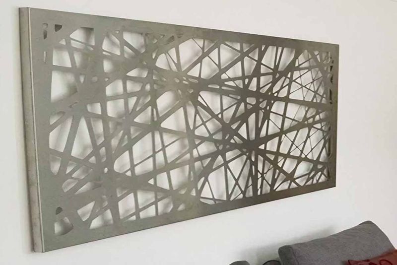 Laser-Cut Metal Panels