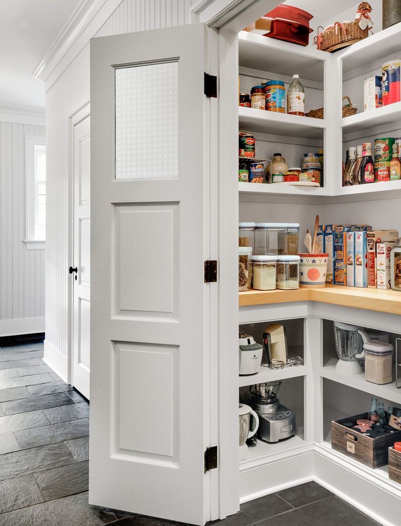Pantry Door Swing Space