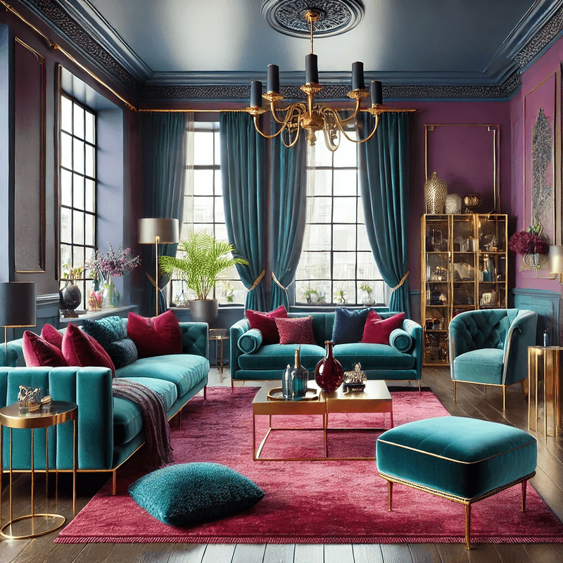 Rich Jewel-Tone Palettes