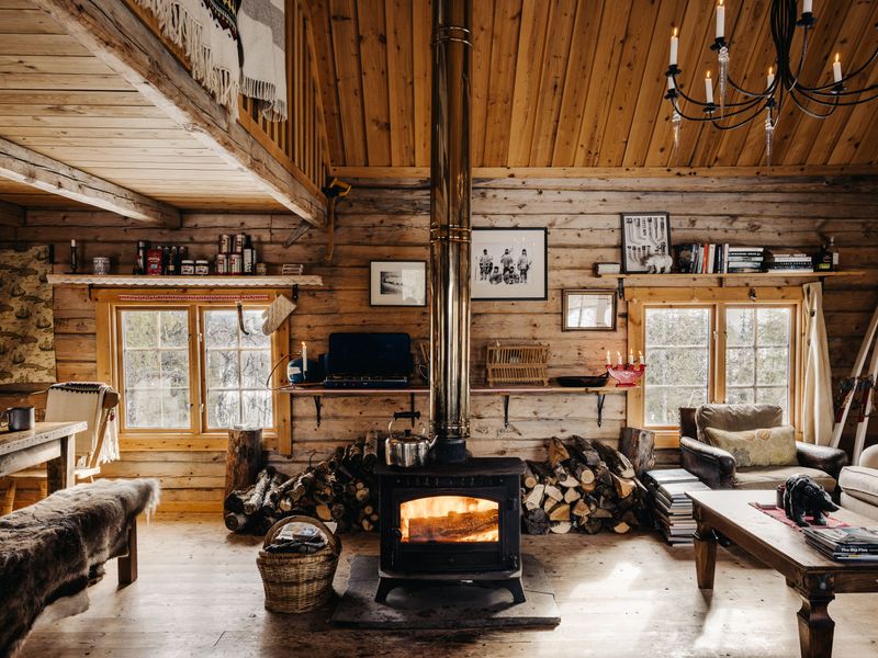 Scandinavian Sami-Inspired Cabin