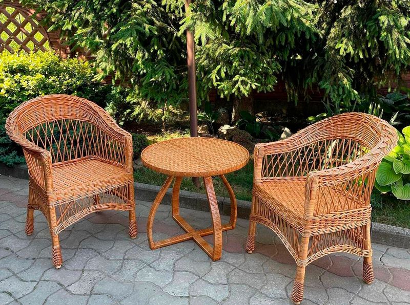Wicker And Rattan Patio Sets