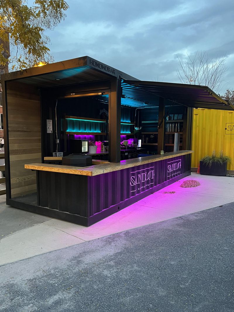 Shipping Container Bar Box