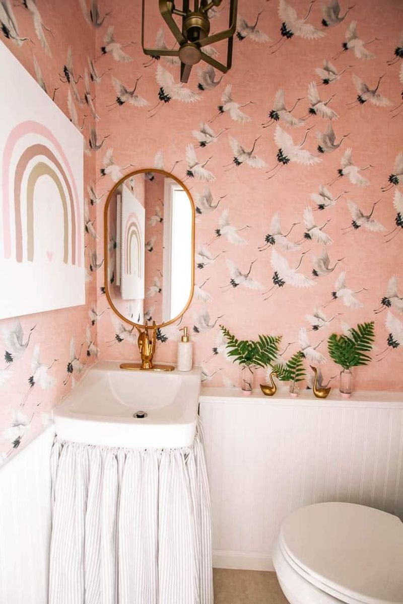 Shower Curtain Art Hack