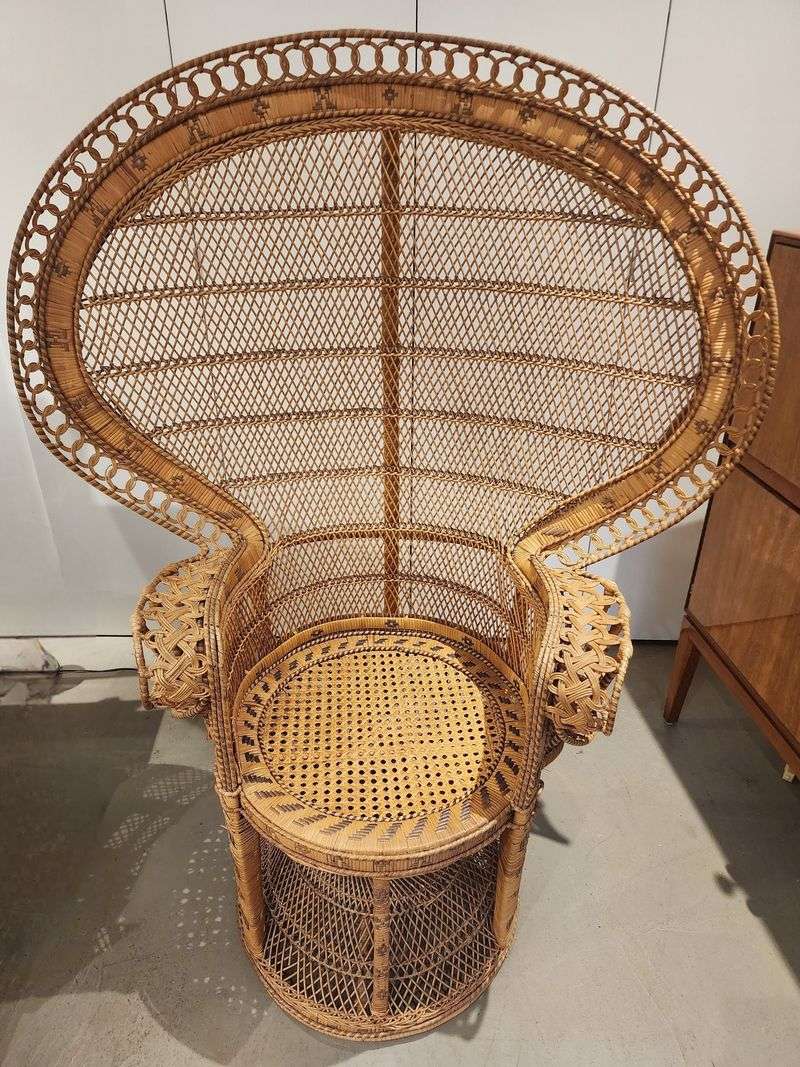 Rattan Peacock Chairs