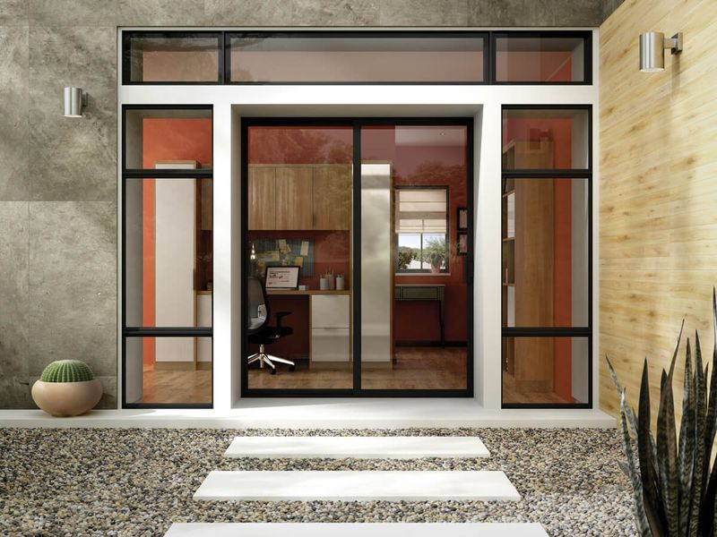 Front Door Blocked By Obstacles
