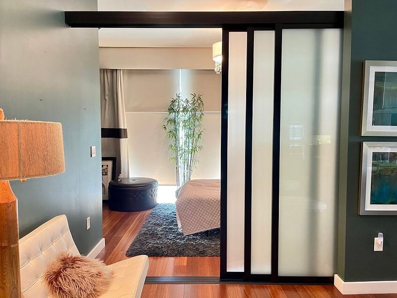 Frosted Glass Room Dividers