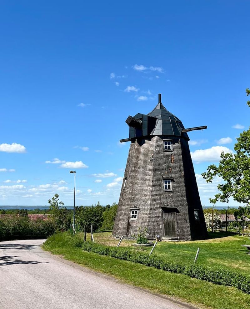 Öland windmill, Kalmar County, Sweden