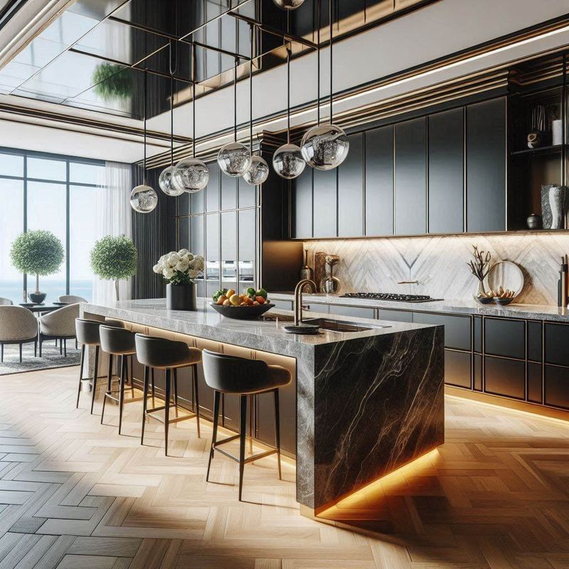Luxury Glam Kitchen