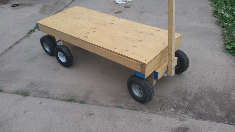 Chaise Wheel Garden Cart