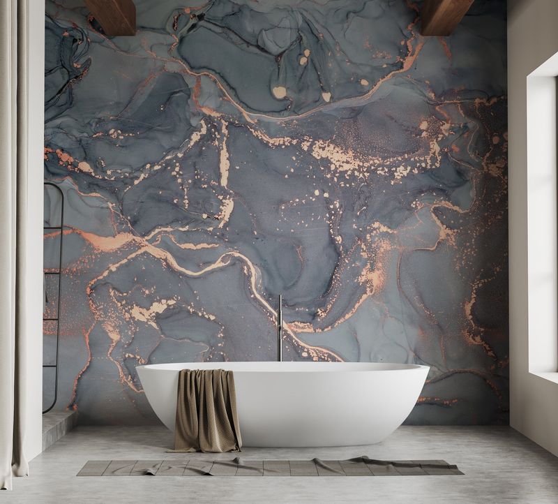 Metallic Accent Wall