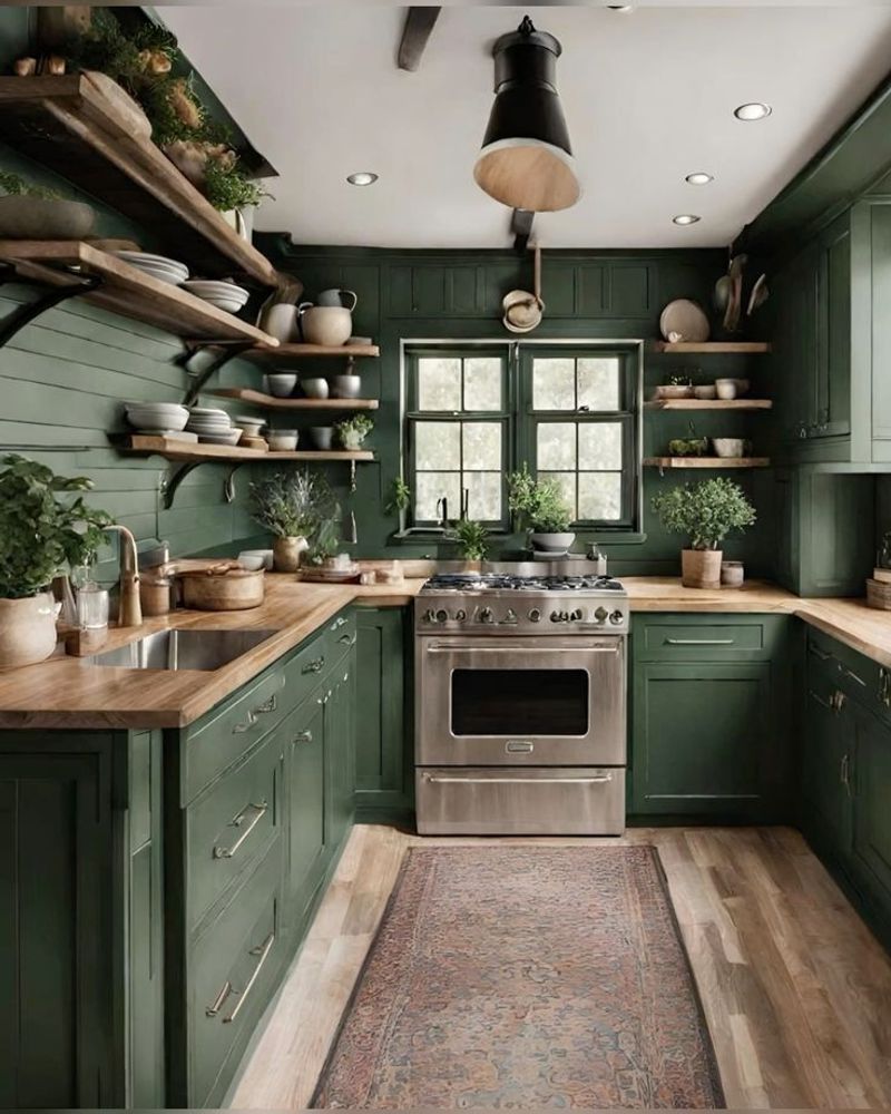 Juniper Green And Weathered Copper