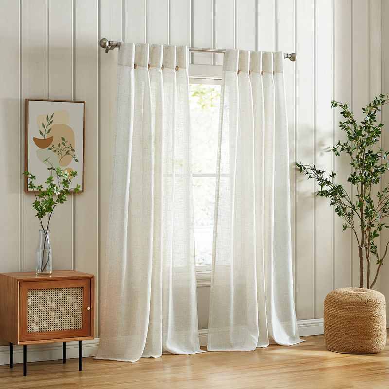 Crisp Linen Curtains