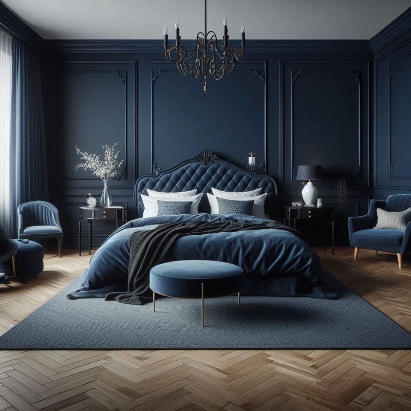 Crisp Navy Blue