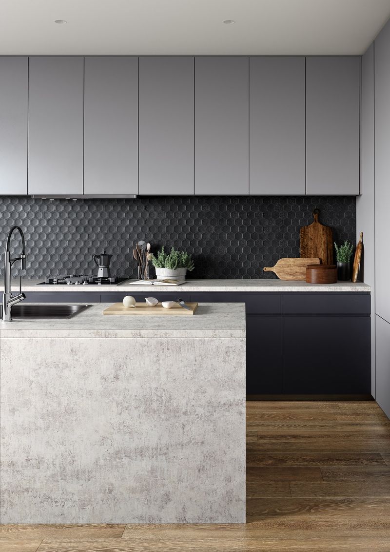 Industrial Concrete Aesthetics Without The Weight