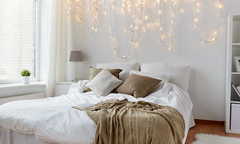 Fairy Lights Strung Year-Round in Adult Spaces