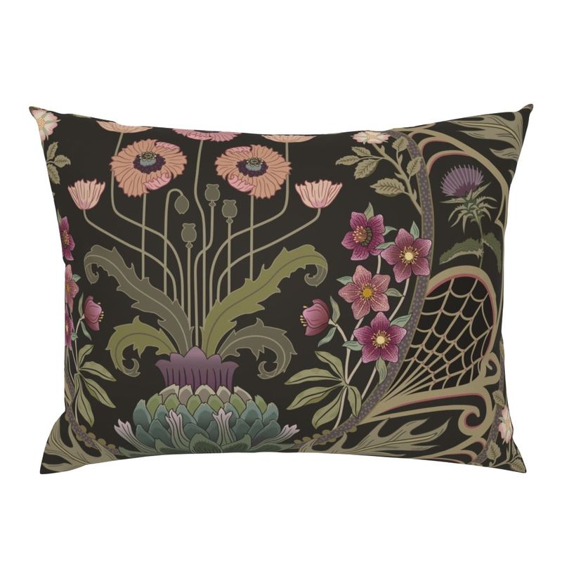 Stylized Floral Textiles