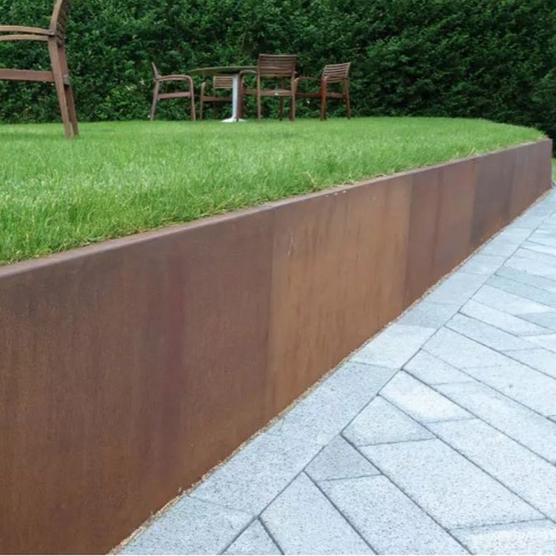Corten Steel Edges