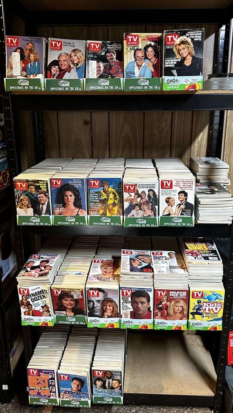 Faded TV Guide Collection