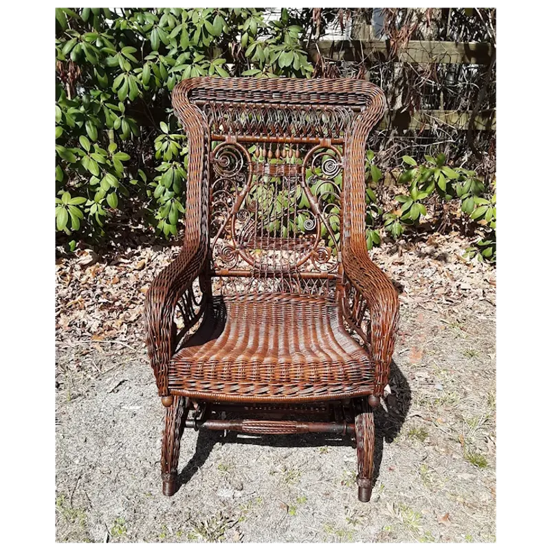 Weathered Rocking Chair